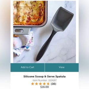 Pampered Chef Scoop & Serve Spatula